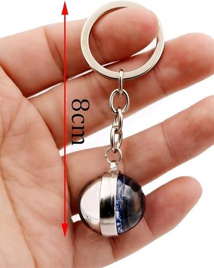 Zodiac Gemstone Keychain