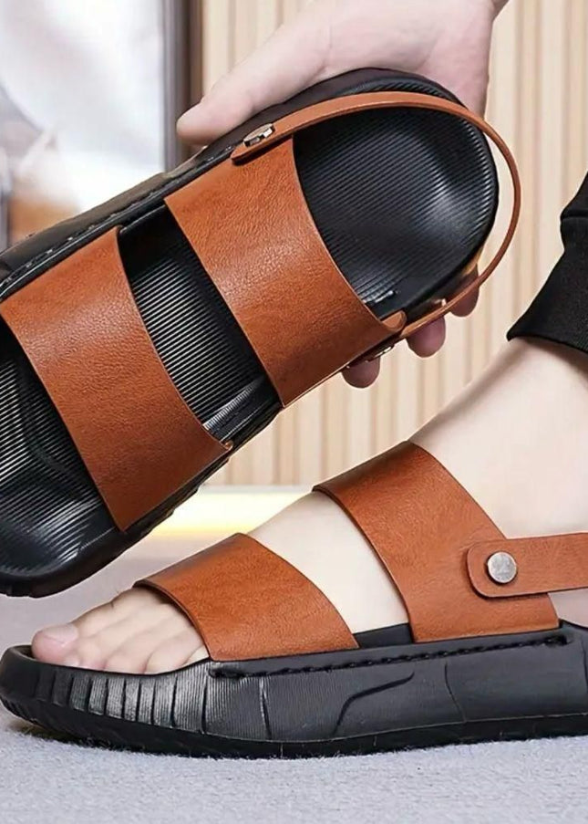 Men's Stylish Breathable Casual Sandal Brown