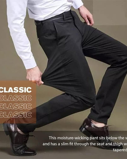 High Elasticity Men's Classic Pants (Pack of 3)
