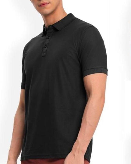 Poly Cotton Solid Half Sleeves Mens Polo T-shirt (Pack of 3)