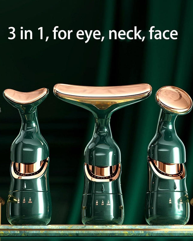 2 In 1 Anti Wrinkles  Facial Massager For Skin Care