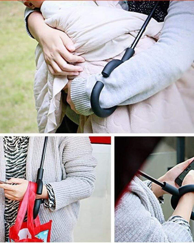 Double Layer Inverted Reversible Umbrella (Multicolor)