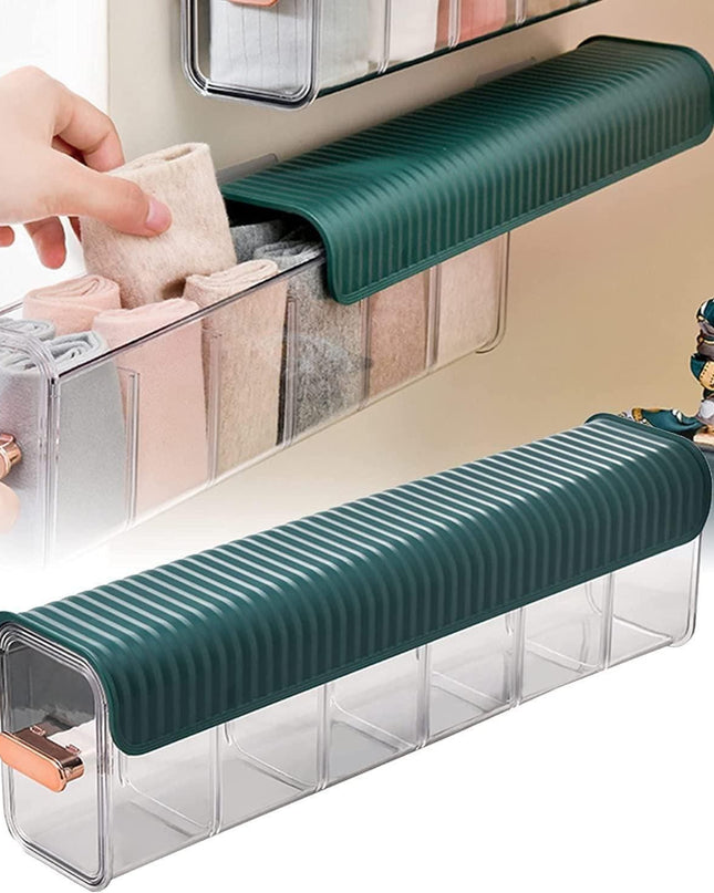 Clear Wall Mounted Drawer Organizer