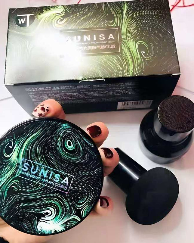 Sunisa 3 in 1 Air Cushion Waterproof foundation CC Cream