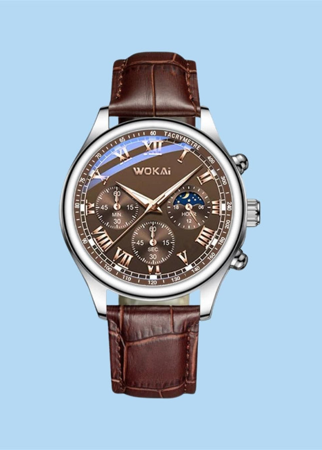 High-quality Men's Luxury belt Fashion quartz watch