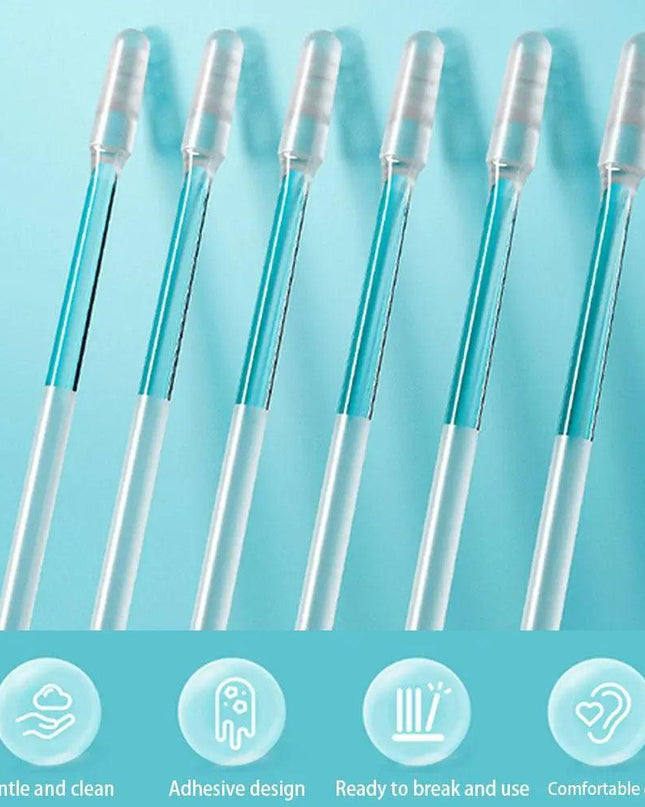 Quick Clean Reusable Sticky Ear Swabs