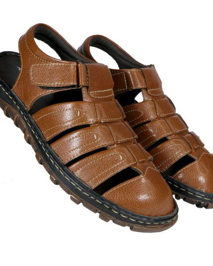 AM PM Men's Daily wear Leather Sandals
