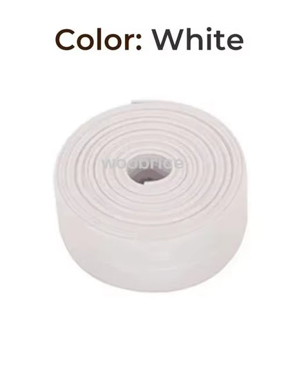 1 Roll PVC Sealing Strip Tape for Bathroom Bath Toilet Kitchen Caulk Tape Self Adhesive Waterproof Wall Sticker Mold Proof Tapes
