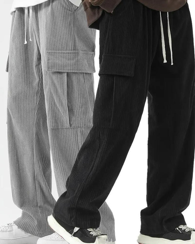 Men's Corduroy Cargo Pant Pack of 2