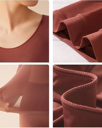 High Elastic Ultra-Thin Base Layer Thermal Inner Topwear Set of 2