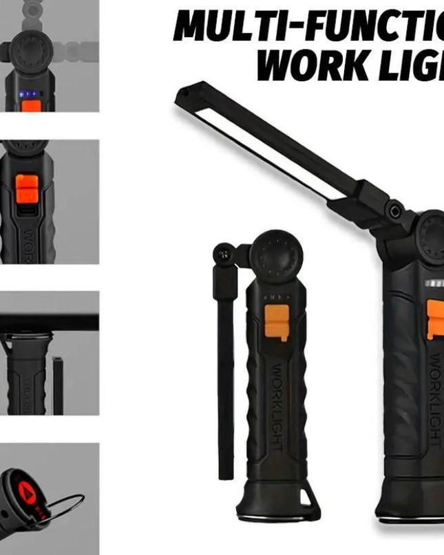 Magnetic LED COB Light USB Rechargeable