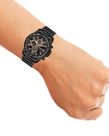 Stainless Steel Analog Watch For Men