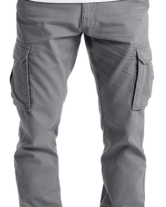 Men'S Camouflage Pants Outdoor Hiking Pants,Tactical Pants Work Cargo Pants for Men with Pockets, Gray, Xx-Large
