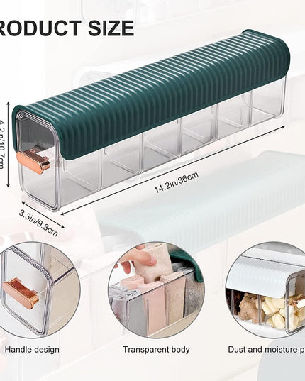 Clear Wall Mounted Drawer Organizer