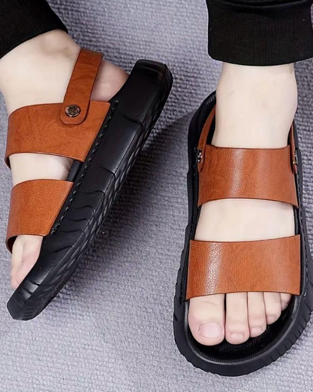 Men's Stylish Breathable Casual Sandal Brown