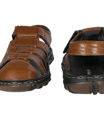 AM PM Men's Daily wear Leather Sandals