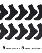 5 Black 5 Dark Gray / 40-45