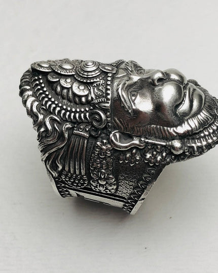 Hanuman Ring Sterling Silver