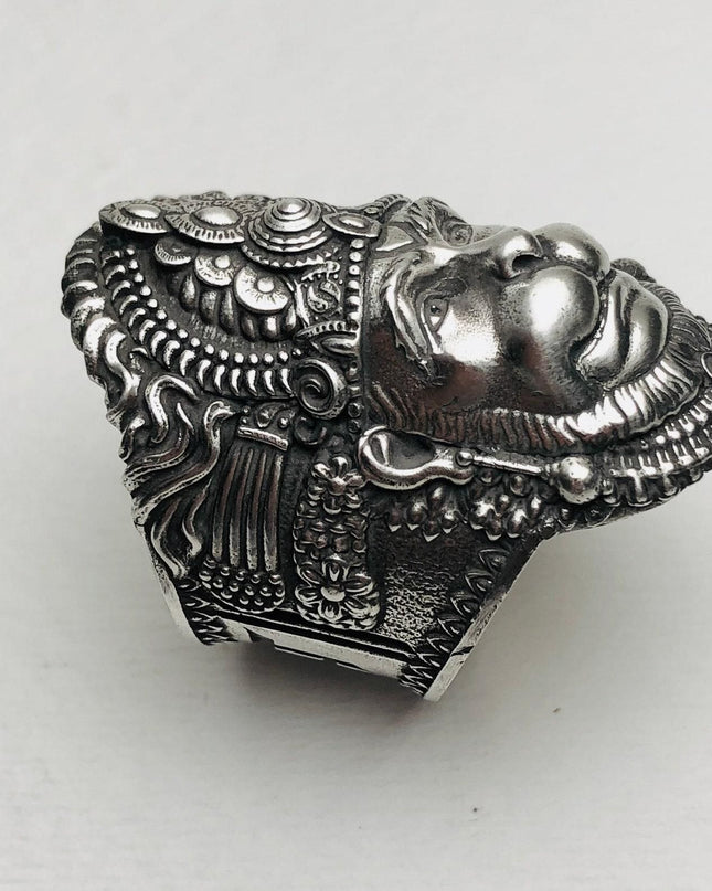 Hanuman Ring Sterling Silver