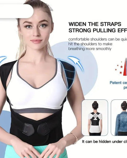 Adjustable Back Posture Corrector/ Slouching Relieve Pain Belt Women Men