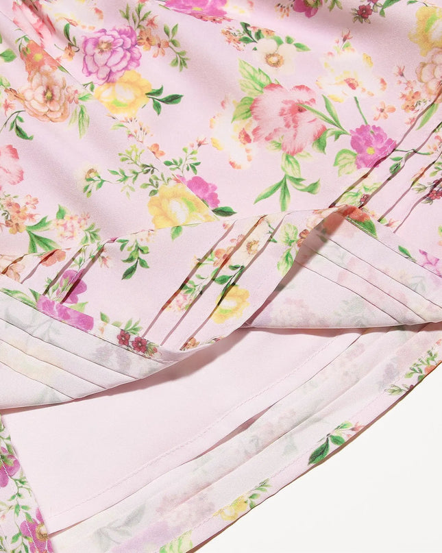 Summer Elegant Party Dresses 2024 New Arrival Floral Print a Line Birthday Dresses Casual Mini Graduation Dress Women