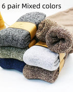 6 Pair Mixed Colors / Eur Size 39-46