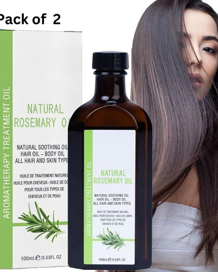 Natural Rosemary Oil 200Ml (Pack of 2)