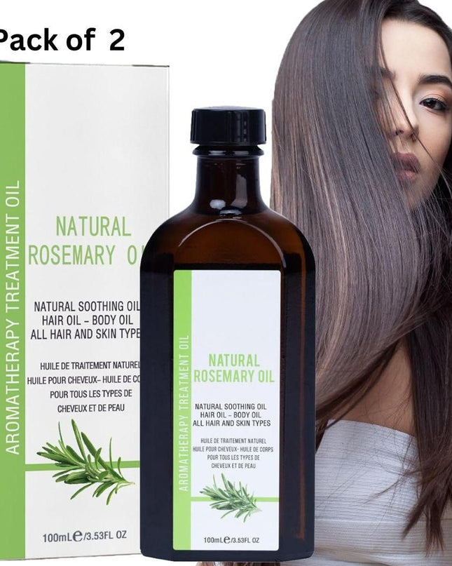 Natural Rosemary Oil 200Ml (Pack of 2)