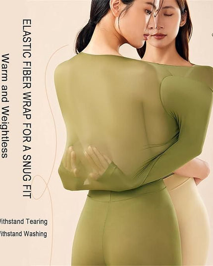 High Elastic Ultra-Thin Base Layer Thermal Inner Topwear Set of 2