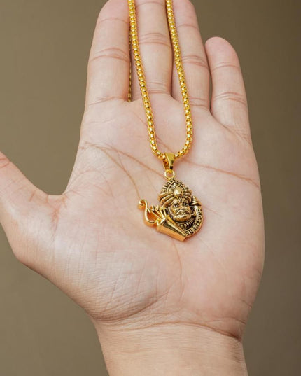 Khatu Shyamji Pendant with Chain