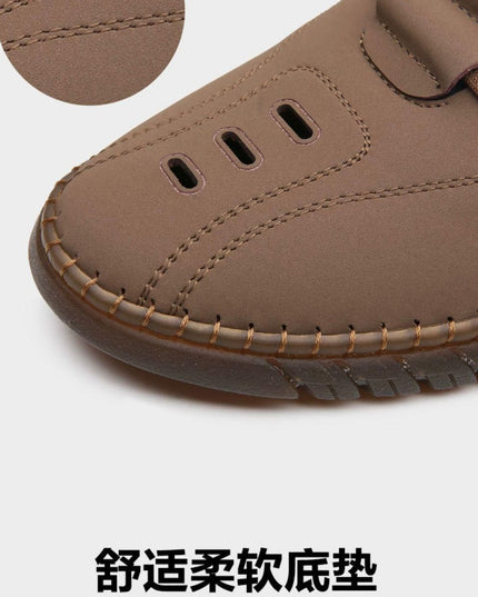 Men's Stylish Laser Cut Tan Casual Shoes