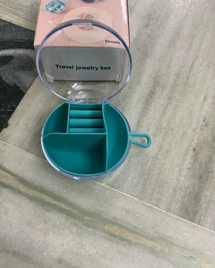 Jewelry Storage Box Organizer Small Travel Case