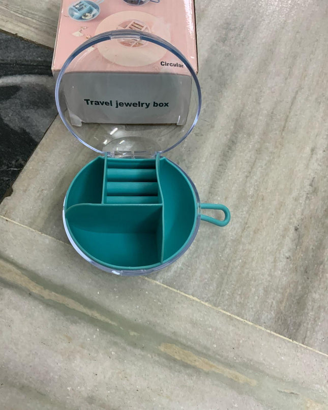 Jewelry Storage Box Organizer Small Travel Case