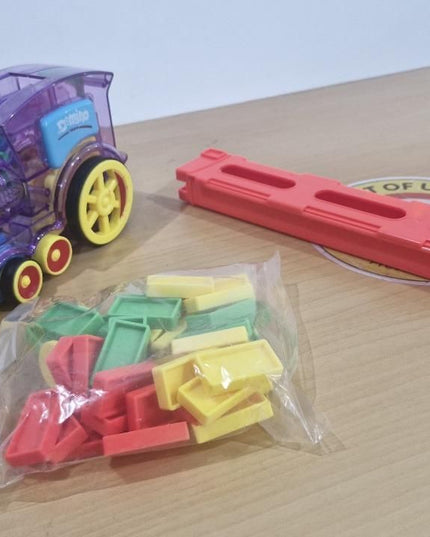 Train Toy Domino Set for Kids ? BPA-Free Plastic with Sound Effects�