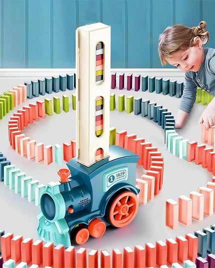 Train Toy Domino Set for Kids ? BPA-Free Plastic with Sound Effects�