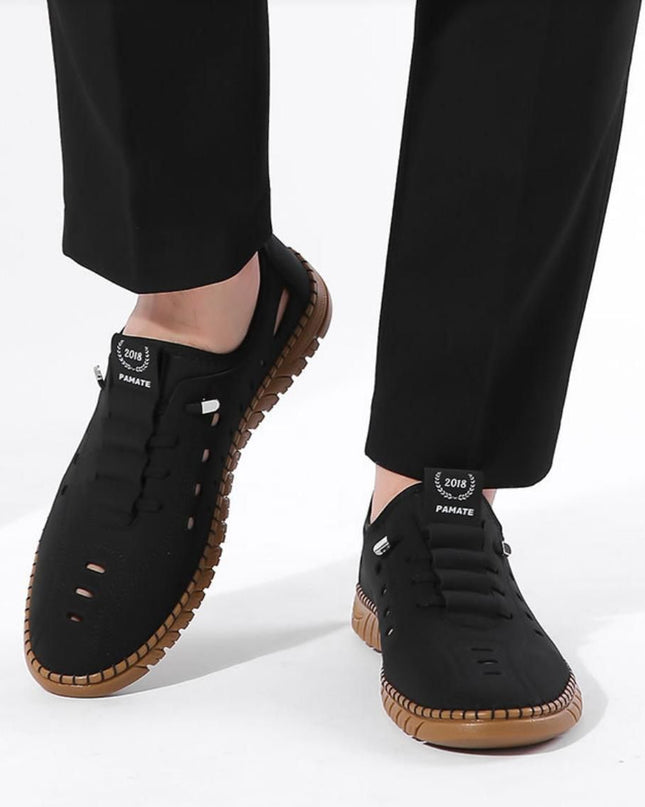 Men's Stylish Laser Cut Casual Shoes