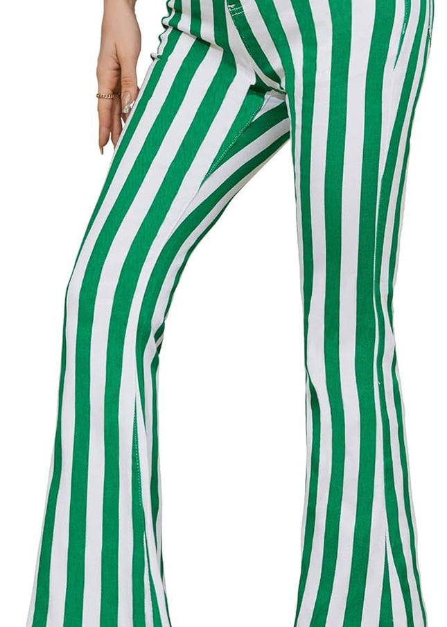 Flare Jeans for Women High Waisted Stretchy American Flag Bell Bottoms Denim Flare Pants