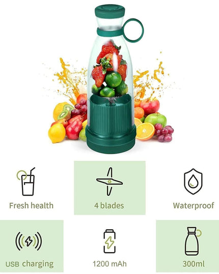 Electric Portable Mini Juicer Bottle