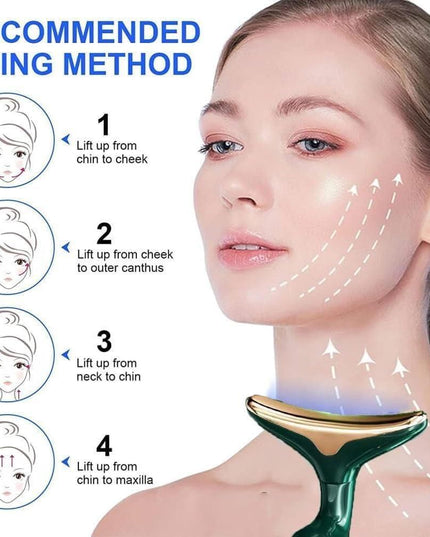 2 In 1 Anti Wrinkles  Facial Massager For Skin Care