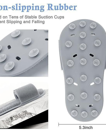 Shower Foot Scrubber with Non-Slip Suction Cups