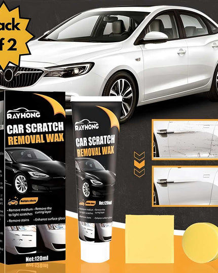 Car Scratch Removal Wax Pack of 2