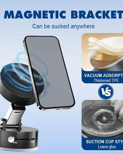 Vacuum Magnetic Suction Phone Holder