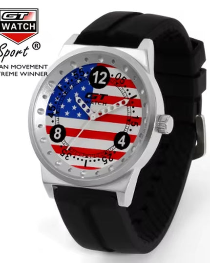 GT Watch Men Italy Flag F1 Sport Watch Mens Watches Top Brand Luxury Men'S Watch Clock Reloj Hombre Erkek Kol Saati Relogio