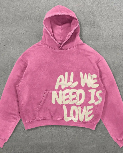 Harajuku Oversized Letter Print Streetwear High Quality Hoodie Vintage Streetwear Women Sweatshirt Goth Jacket Y2K Hoodies Women