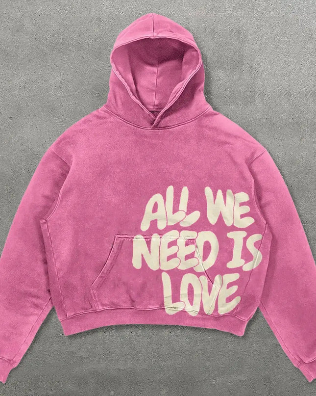 Harajuku Oversized Letter Print Streetwear High Quality Hoodie Vintage Streetwear Women Sweatshirt Goth Jacket Y2K Hoodies Women