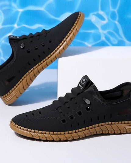 Men's Stylish Laser Cut Casual Shoes