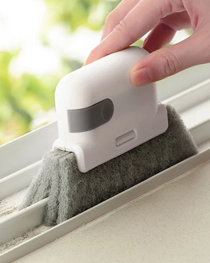 Window Groove Cleaning Cloth Brush Slot Hand-Held Door Gap Keyboard Kitchen Floor Gap Household Cleaning Tools
