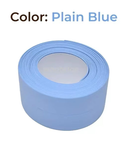 1 Roll PVC Sealing Strip Tape for Bathroom Bath Toilet Kitchen Caulk Tape Self Adhesive Waterproof Wall Sticker Mold Proof Tapes
