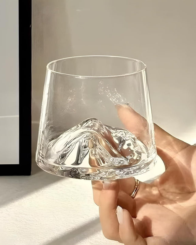 Japanese Mount Fuji Glass