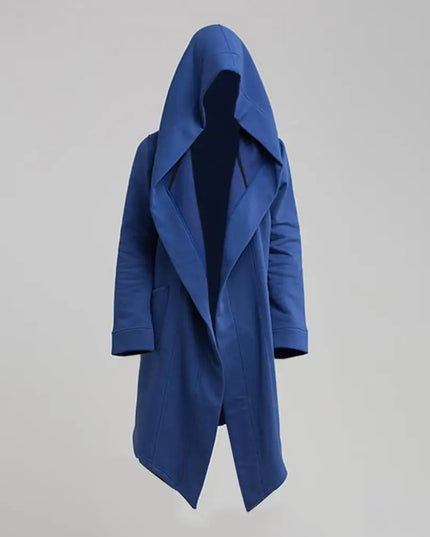 Fashion Hoodie Mens Leisure Cool Long Men Jacket Long Sleeve for Filming Men Jacket Costume Mantle Hoodies Jacket Cloak Coats